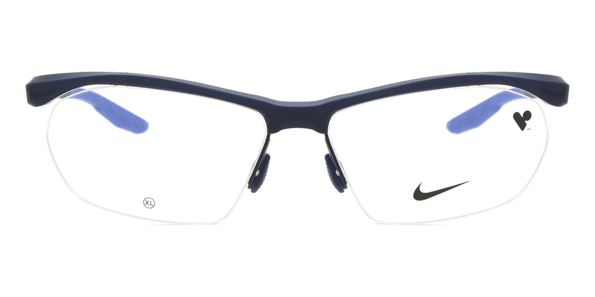 Nike 7401 410 Eyeglasses In Matte Midnight Navy Blue Smartbuyglasses Usa