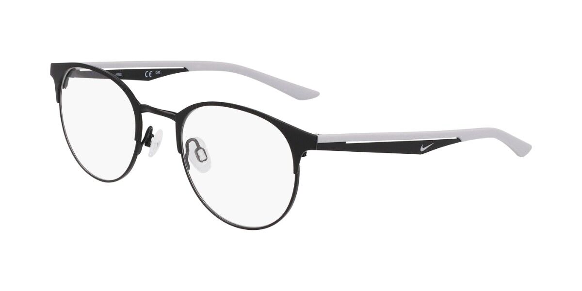 Nike 4643 001 Men's Eyeglasses Black Size 48 (Frame Only) - Blue Light Block Available