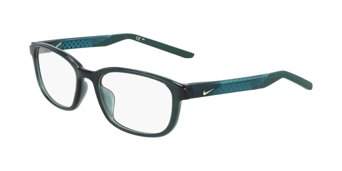 Nike 7277 301 Men's Eyeglasses Green Size 53 (Frame Only) - Blue Light Block Available