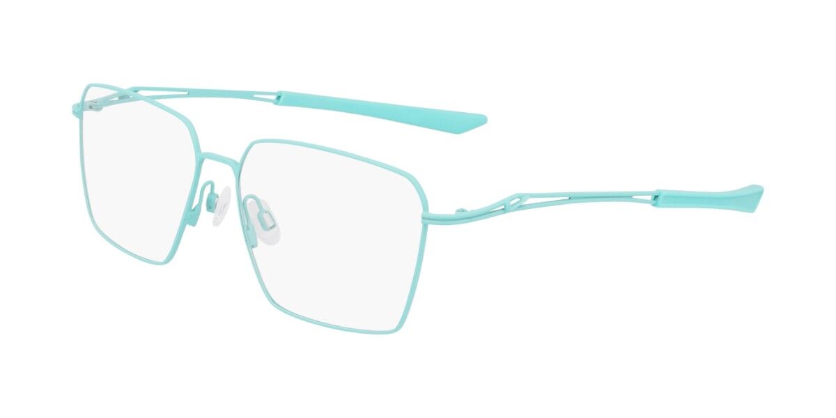 Photos - Glasses & Contact Lenses Nike 8214 320 Women's Eyeglasses Green Size 55  - Blue Light Block Available (Frame Only)