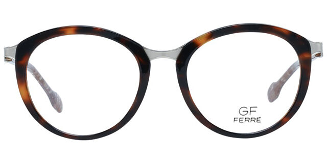 GF Ferre Tortoise Shell Glasses Gianfranco Ferre GFF0273 004 Silver/Dark Tortoise Eyeglasses  main image 4