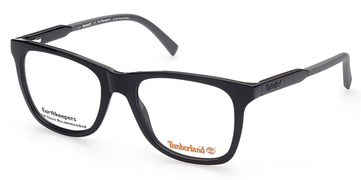 Photos - Glasses & Contact Lenses Timberland TB1723 001 Men's Eyeglasses Black Size 54 (Frame Onl 