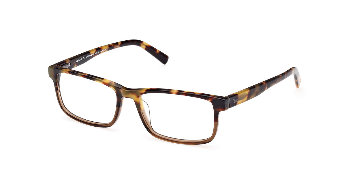 Photos - Glasses & Contact Lenses Timberland TB1789-H 053 Men's Eyeglasses Brown Size 55 (Frame O 
