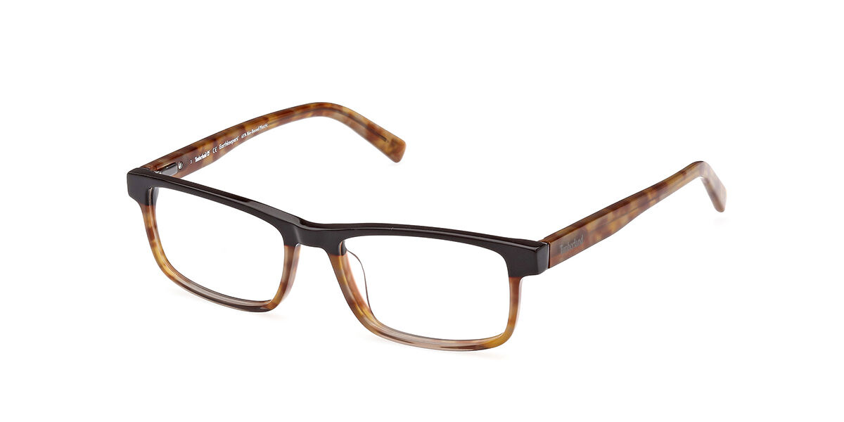 Photos - Glasses & Contact Lenses Timberland TB1789-H 055 Men's Eyeglasses Black Size 55 (Frame O 