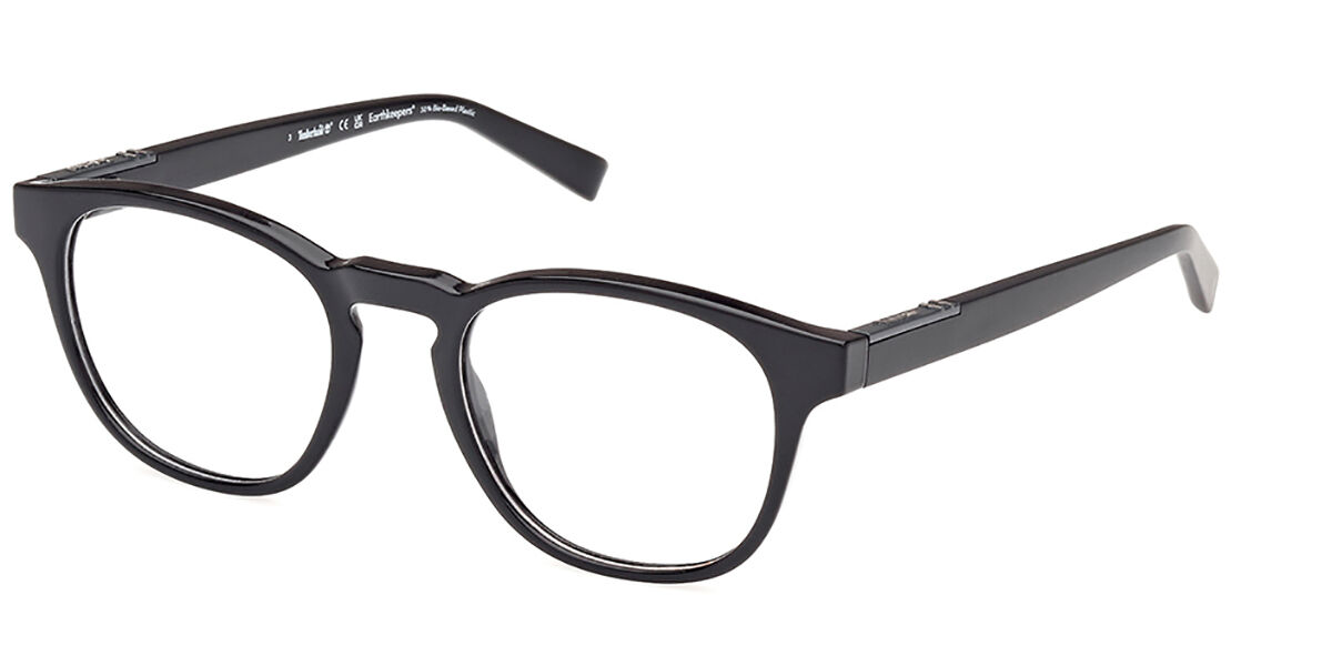 Photos - Glasses & Contact Lenses Timberland TB50003 001 Men's Eyeglasses Black Size 50 (Frame On 