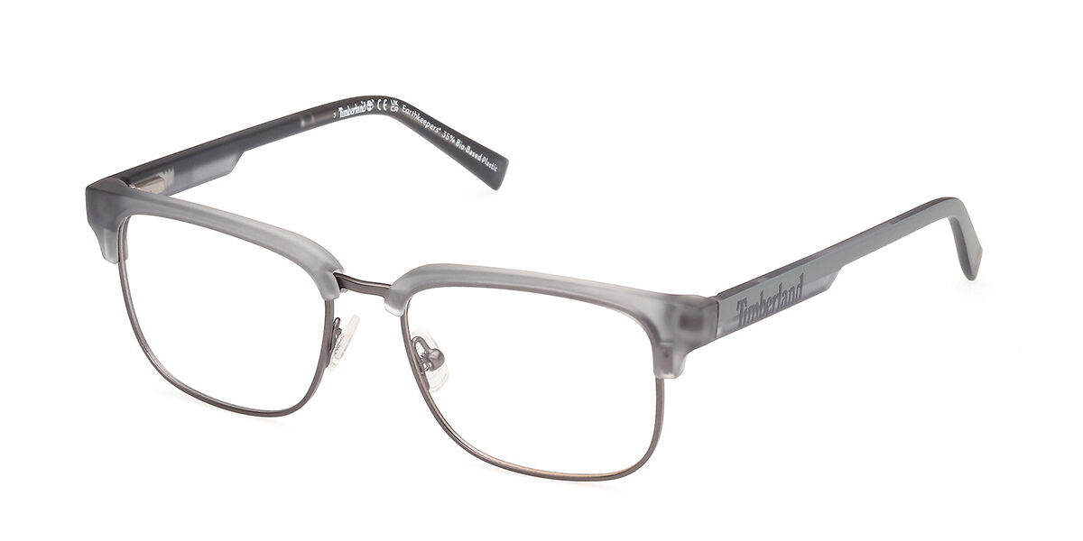Photos - Glasses & Contact Lenses Timberland TB50011 Kids 020 Kids' Eyeglasses Silver Size 50 (Fr 