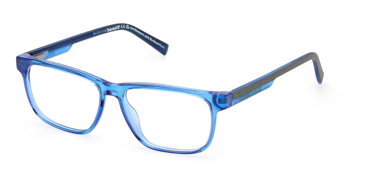 Photos - Glasses & Contact Lenses Timberland TB50012 Kids 090 Kids' Eyeglasses Blue Size 50 (Fram 