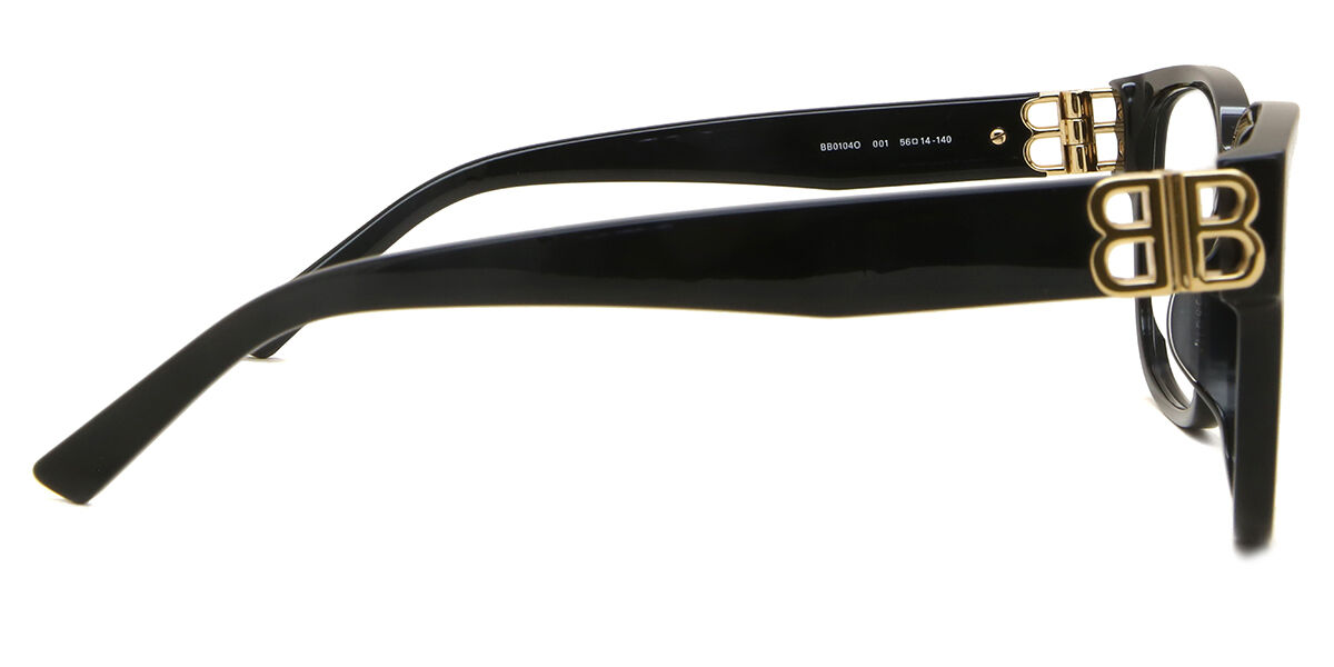 BALENCIAGA スクエアフレムメカネ BB0104O 001 Balenciaga BB0104O 001 glasses | Buy online now