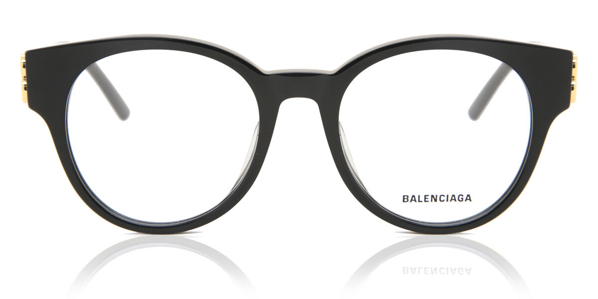 Balenciaga Bb0173o 001 Eyeglasses In Black Smartbuyglasses Usa