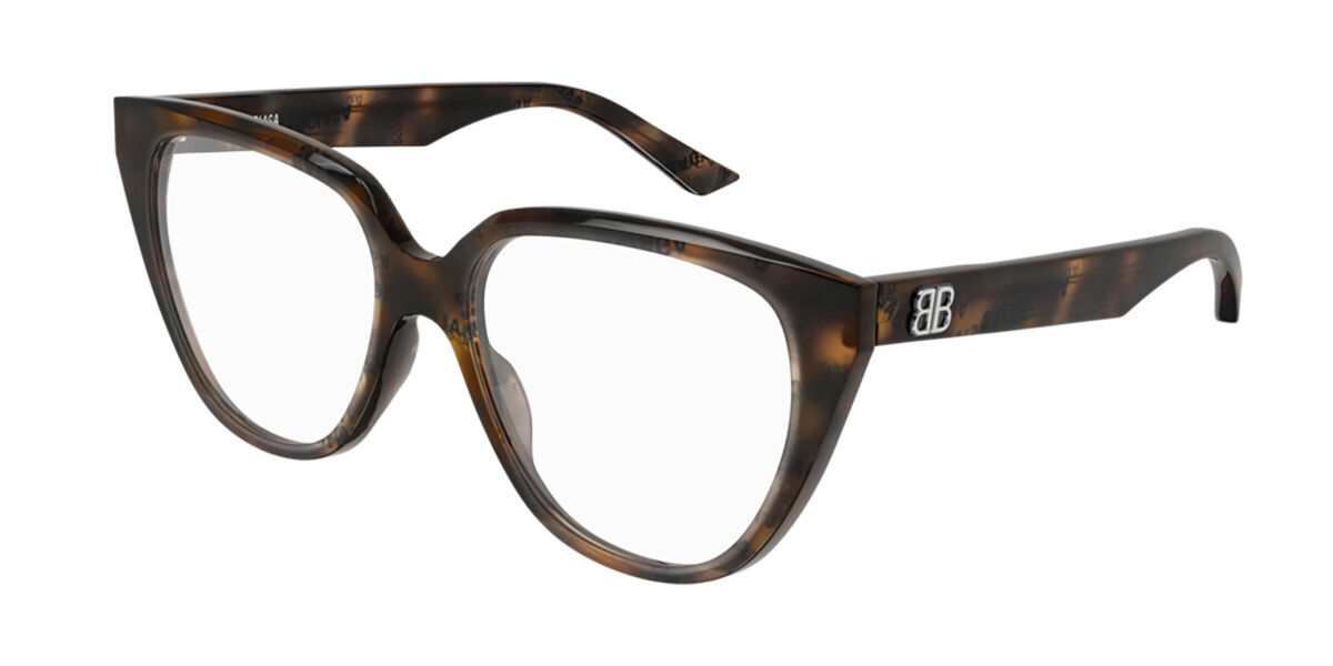 Balenciaga BB0129O 008 Tortoiseshell Herren Brillen