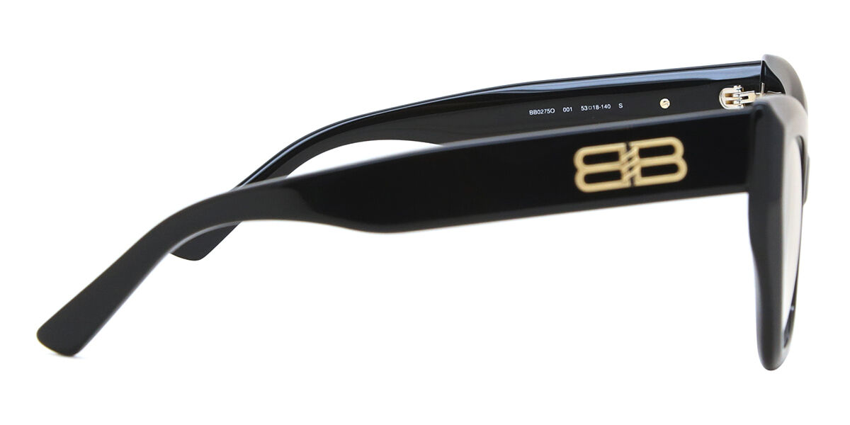 BALENCIAGA キャットアイフレームメガネ BB0275O 001 Balenciaga BB0275O 001 glasses | Buy online now