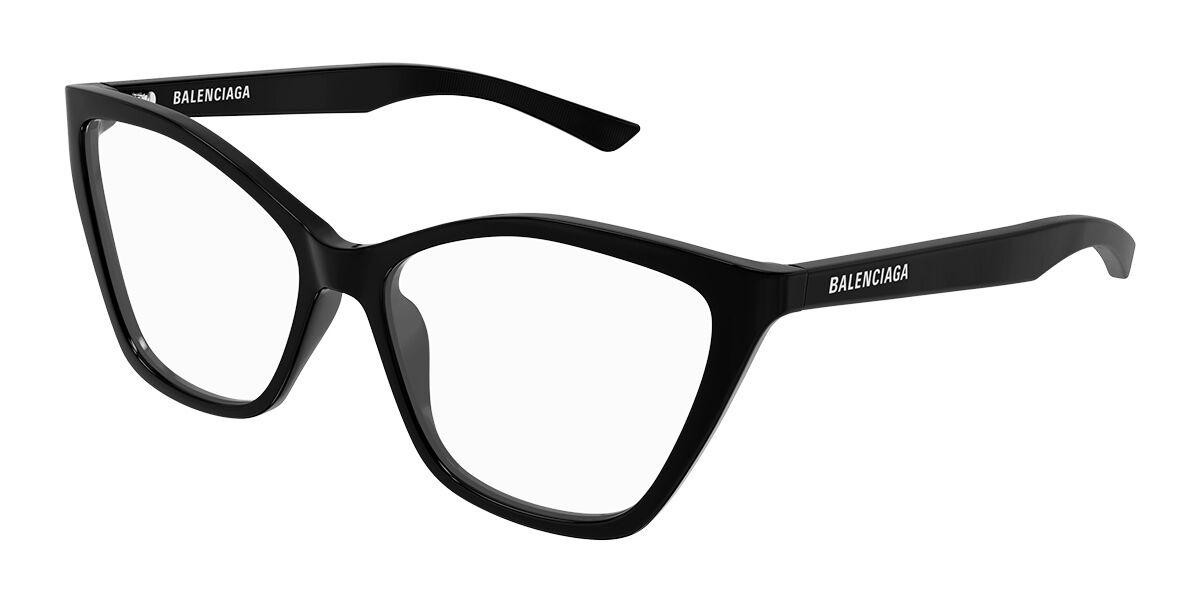 Balenciaga Black Prescription Glasses Frames | SmartBuyGlasses