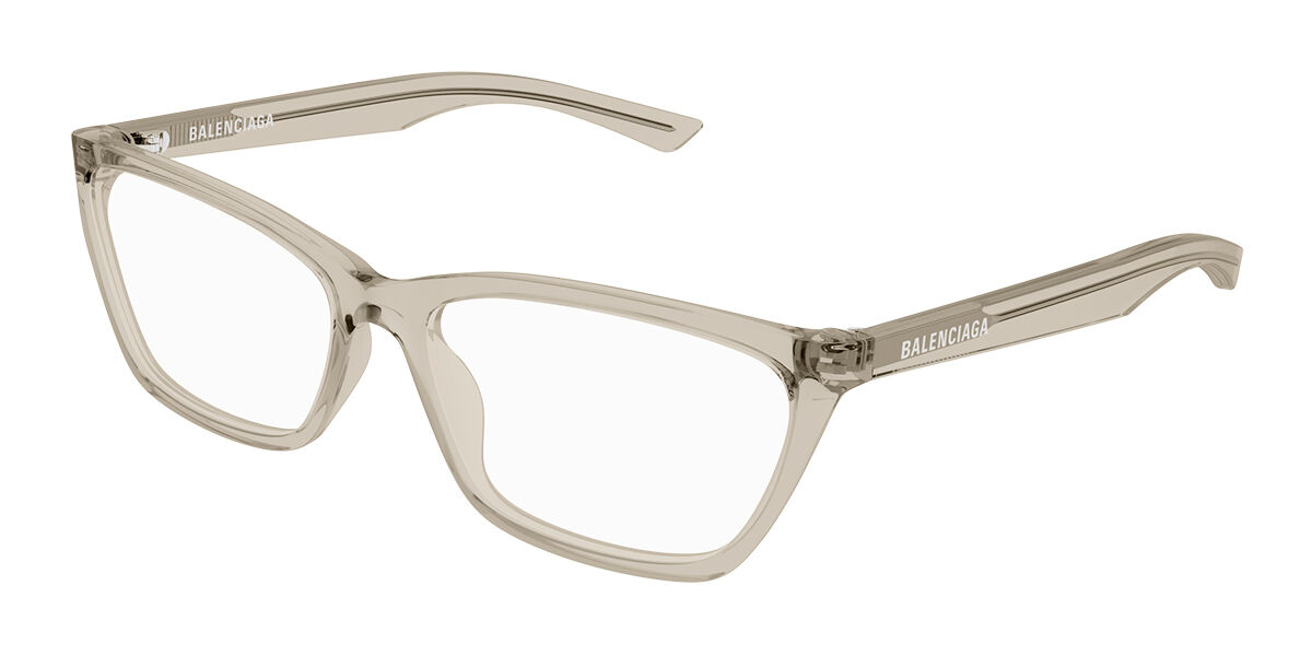 メガネ BALENCIAGA Woman Optical frames Grey BB0406O 004 Balenciaga BB0406O Eyeglasses | Select Eyewear