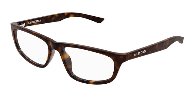 Balenciaga BB0407O 002 Dark Tortoise Eyeglasses  display picture 3
