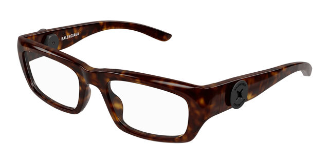 Balenciaga BB0411O 002 Designer Glasses Dark Tortoise BB0411O