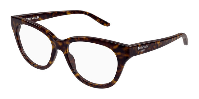 Balenciaga BB0441O 002 Tortoise Eyeglasses | SmartBuyGlasses US display picture 3