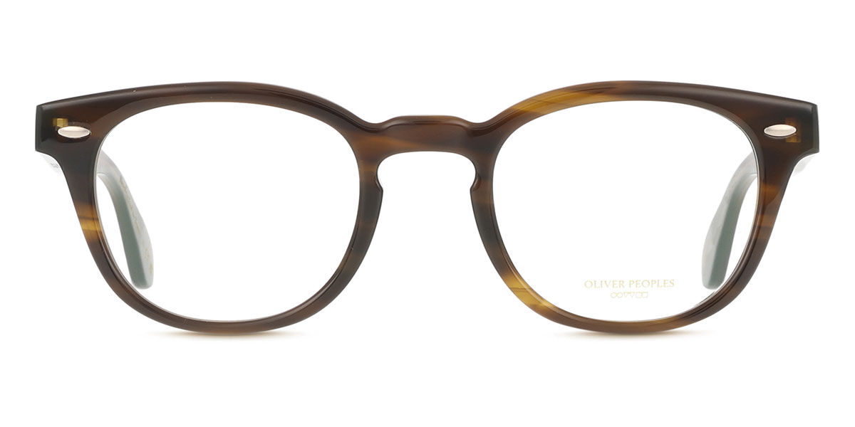 Oliver Peoples OV5036 Sheldrake 1677 Dark Bark Brown Horn óculos