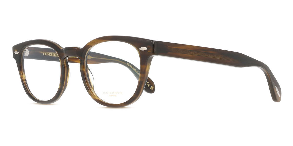 Oliver Peoples OV5036 Sheldrake 1677 Dark Bark Brown Horn óculos