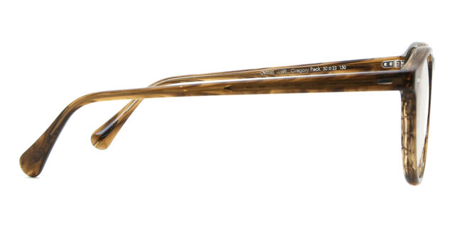 Oliver Peoples OV5186 Gregory Peck 1689 Glasses Striped Sepia 