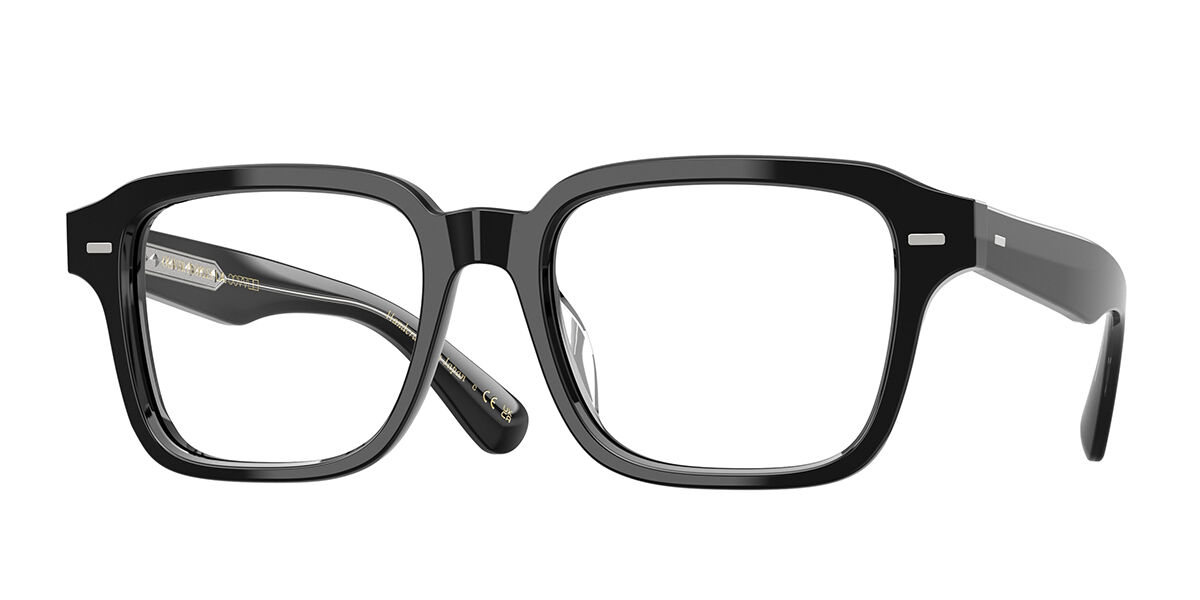 Photos - Glasses & Contact Lenses Oliver Peoples Oliver Peoples OV5562U Errisson 1731 Men's Eyeglasses Black Size 51  - Blue Light Block Available(Frame Only)