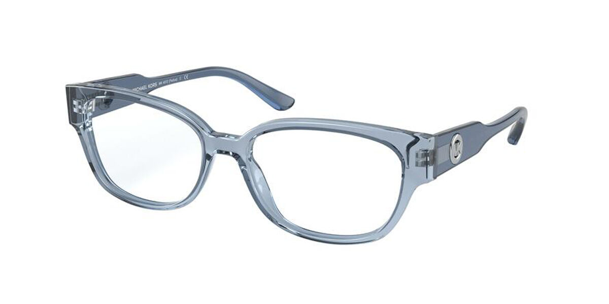 Photos - Glasses & Contact Lenses Michael Kors MK4072 PADUA 3588 Women's Eyeglasses Blue Size 5 