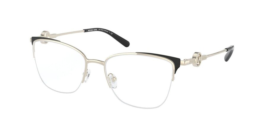 Michael Kors MK3044B ODESSA 1014 Glasses Light Gold Black | VisionDirect  Australia