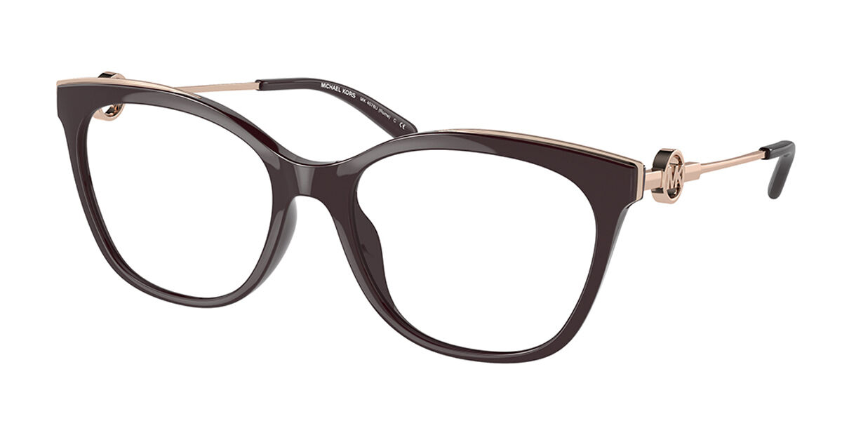 Michael Kors MK4076U ROME 3344 Eyeglasses in Cordovan Brown |  SmartBuyGlasses USA