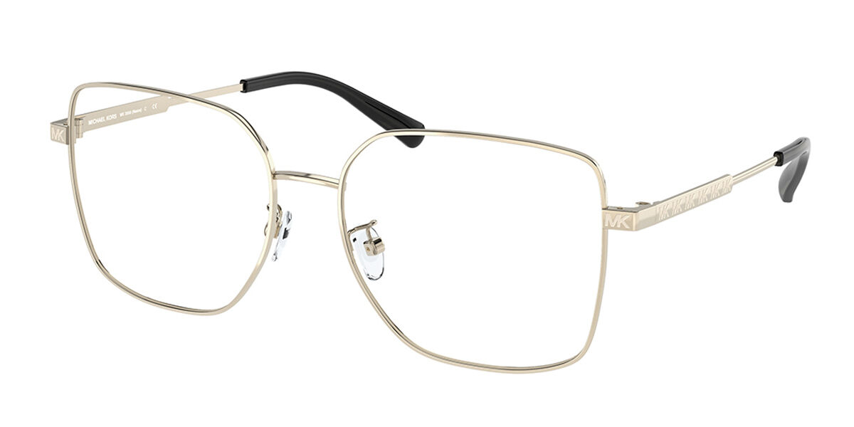 Michael Kors MK3056 NAXOS 1014 Glasses Light Gold | VisionDirect Australia