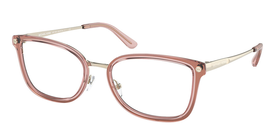 Michael Kors MK3061 MURCIA 1016 Glasses Transparent Rose Pink |  VisionDirect Australia