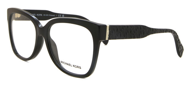 Michael Kors EYEGLASSES MK4091-3005-54 New with case Michael Kors MK4091 PALAWAN 3005 Black Eyeglasses  main image 4