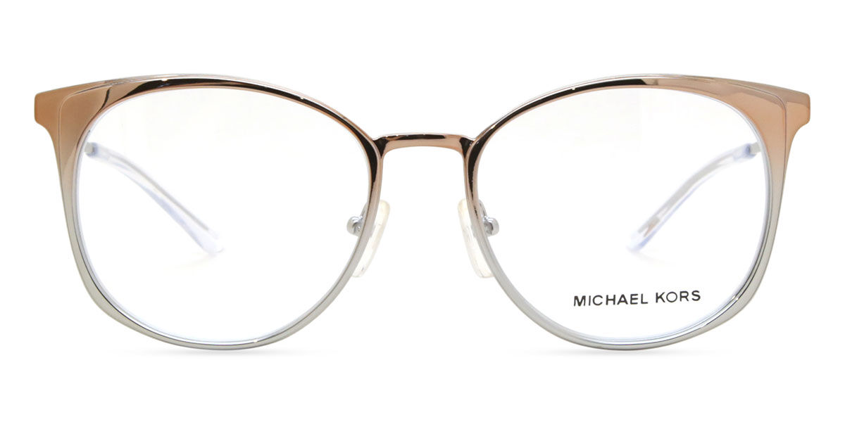 Michael Kors MK3022 New Orleans 1108 Women’S Glasses Silver Size 53 - Free Lenses - Blue Light Block Available-image