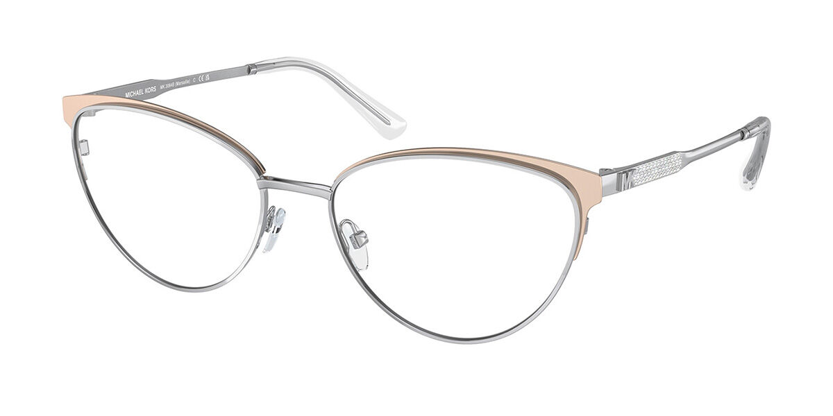 Michael Kors MK3064B MARSAILLE 1015 55 Lunettes De Vue Femme Argentées