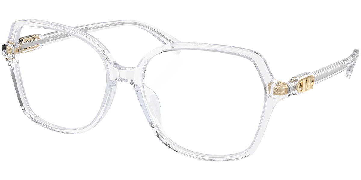 Michael Kors MK4111F BERNAL Asian Fit 3957 Women's Eyeglasses Clear Size 58 (Frame Only) - Blue Light Block Available