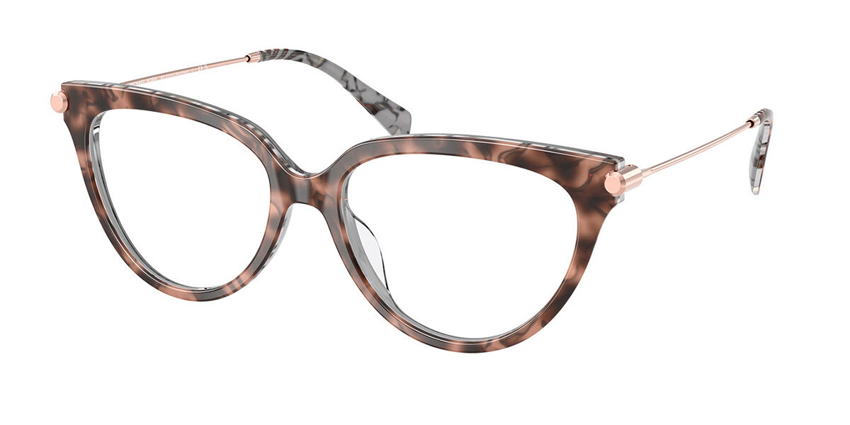 Michael Kors MK4151U WINDHAM 4017 53 Sköldpaddemönstradeshell Glasögon (Endast Båge) Kvinna