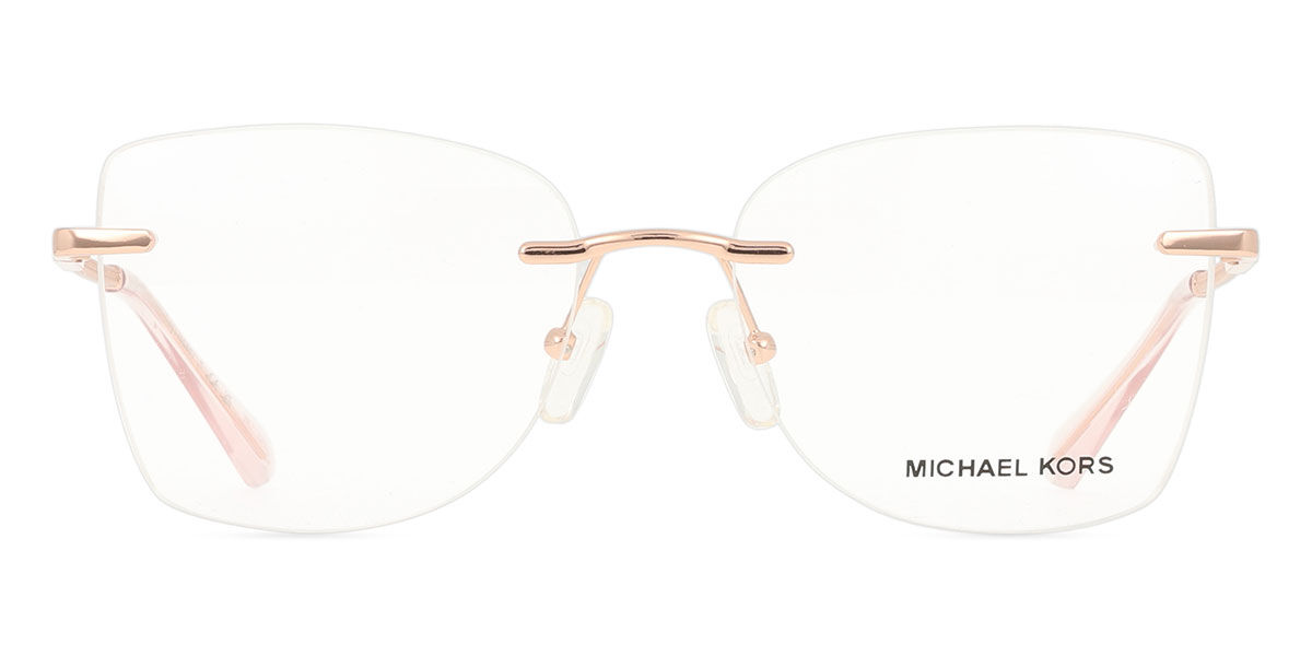 Michael Kors MK3099 Nags Head 1108 Women’S Glasses Gold Size 53 - Free Lenses - Blue Light Block Available-image