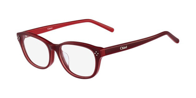Chloé CE 2651A Asian Fit 613 Bordeaux Red Eyeglasses  display picture 1