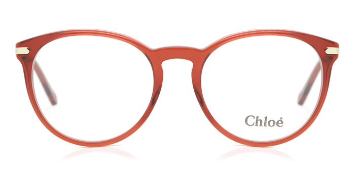 NEW  CHLOE EYEGLASSES ORANGE  CAT EYE WOMEN EYEWEAR CHLOE CE2721 208 NEW CHLOE EYEGLASSES ORANGE CAT EYE WOMEN EYEWEAR CHLOE  main image 4