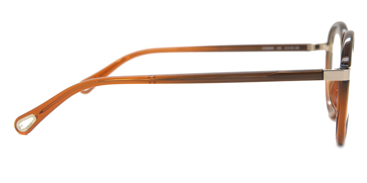 Chloe アイウェア ラウントフレム メカネ CH0033O 005 CH0033O 005 brown - eye-oo.com