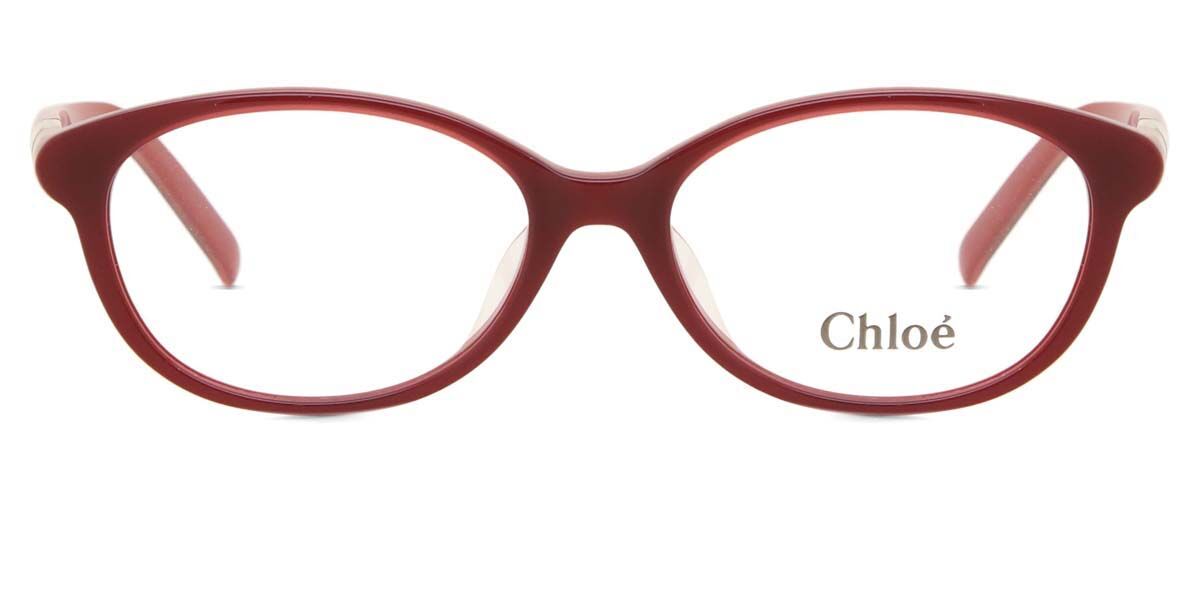 Chloé CE 2678A Asian Fit 613 53 Bourgogne Glasögon (Endast Båge) Kvinna