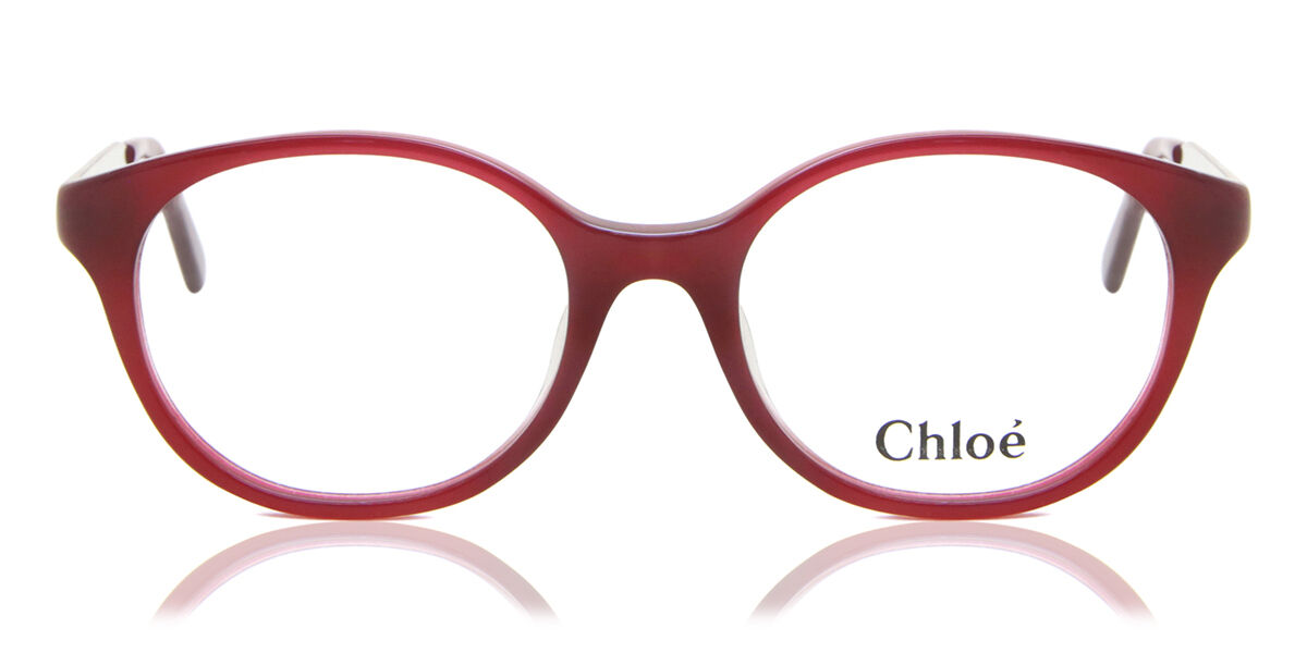 Chloé CE 2702A Asian Fit 623 Burgunderrote Damen Brillen