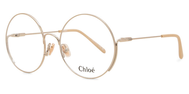 Chloé CH0167O 002 Rose Gold Eyeglasses | SmartBuyGlasses  display picture 3