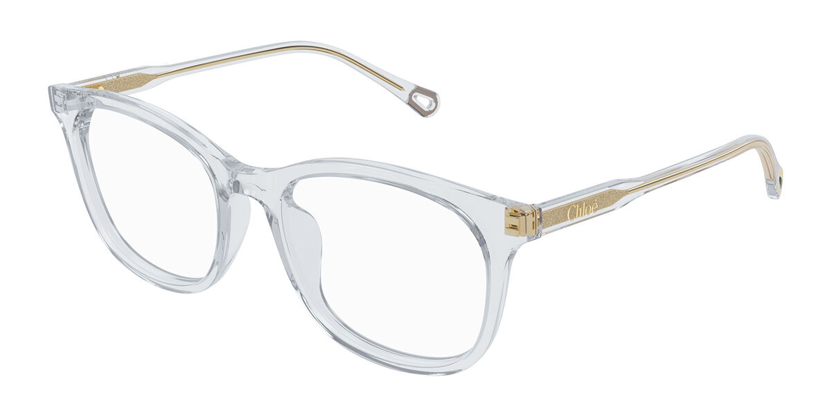Chloé CH0314OA Asian Fit 003 54 Genomskinliga Glasögon (Endast Båge) Kvinna