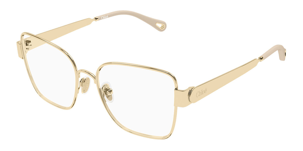 Chlo&eacute; CH0356O 001 52 Guldiga Glas&ouml;gon (Endast B&aring;ge) Kvinna