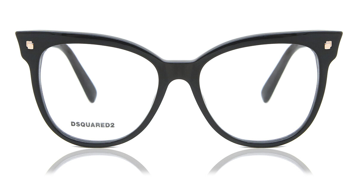 Dsquared2 DQ5214 001 54 Lunettes De Vue Homme Noires