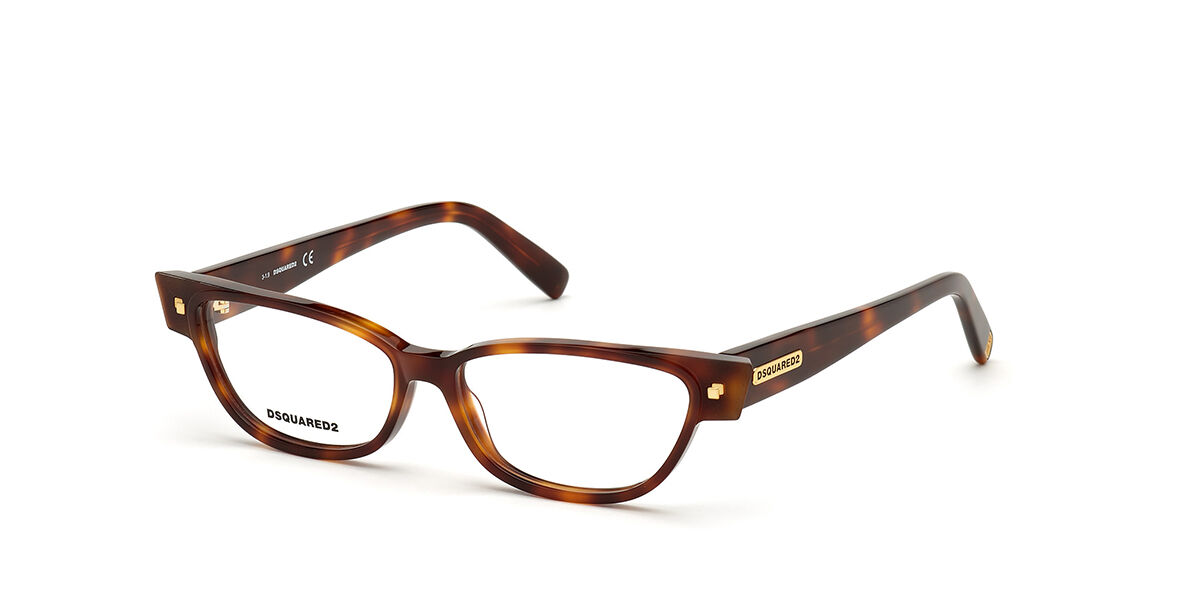 DsquaRote2 DQ5300 052 Tortoiseshell Damen Brillen