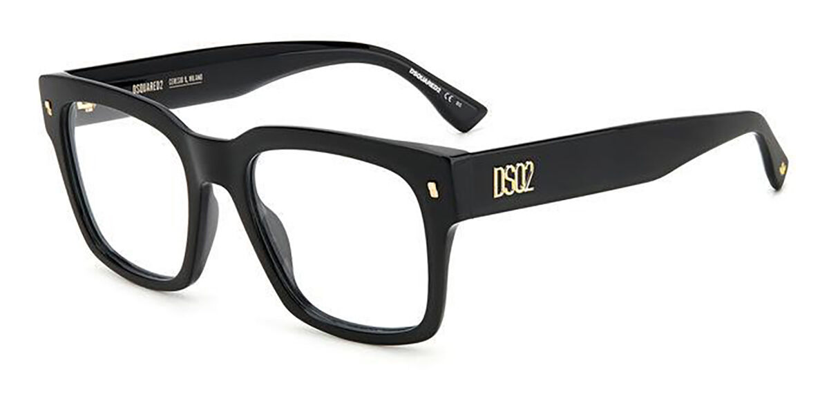 Dsquared2 D2 0066 807 Eyeglasses in Black | SmartBuyGlasses USA