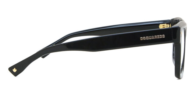 Dsquared2 D2 0090 807 Black Eyeglasses | SmartBuyGlasses US display picture 1