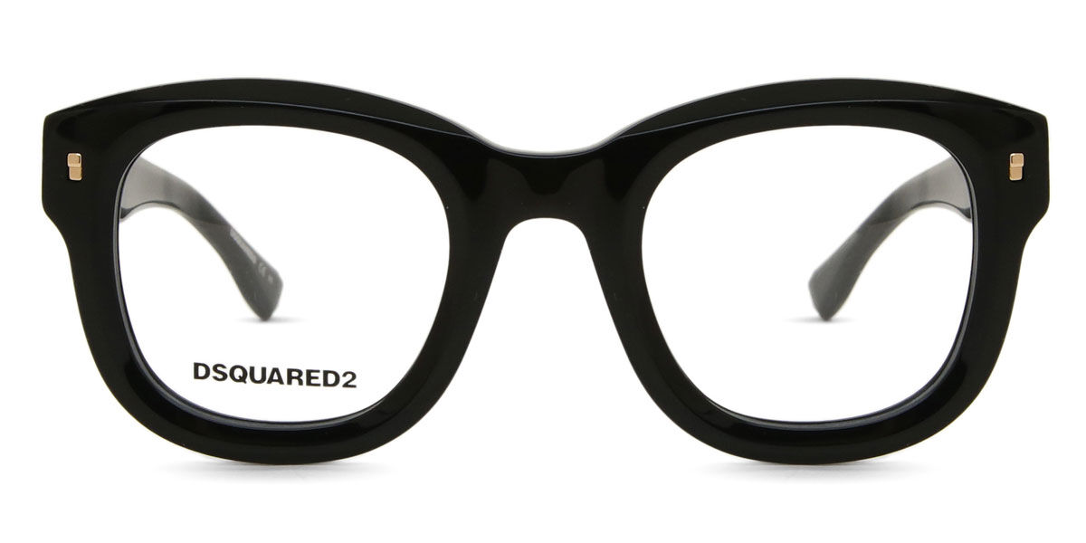 Dsquared2 D2 0091 2M2 48 Svarta Glas&ouml;gon (Endast B&aring;ge) M&auml;n