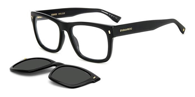 Occhiali da Vista Dsquared2 Dsquared2 D2 0100/CS with Clip-On 807