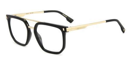 Lunettes De Vue Dsquared2 D2 0114 09Q - Monture Marron 53/21/145 - Homme - Neuf Avec étiquettes